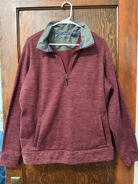 George Strait by Wrangler Men’s Quarter Zip Pullover Sweatshirt
